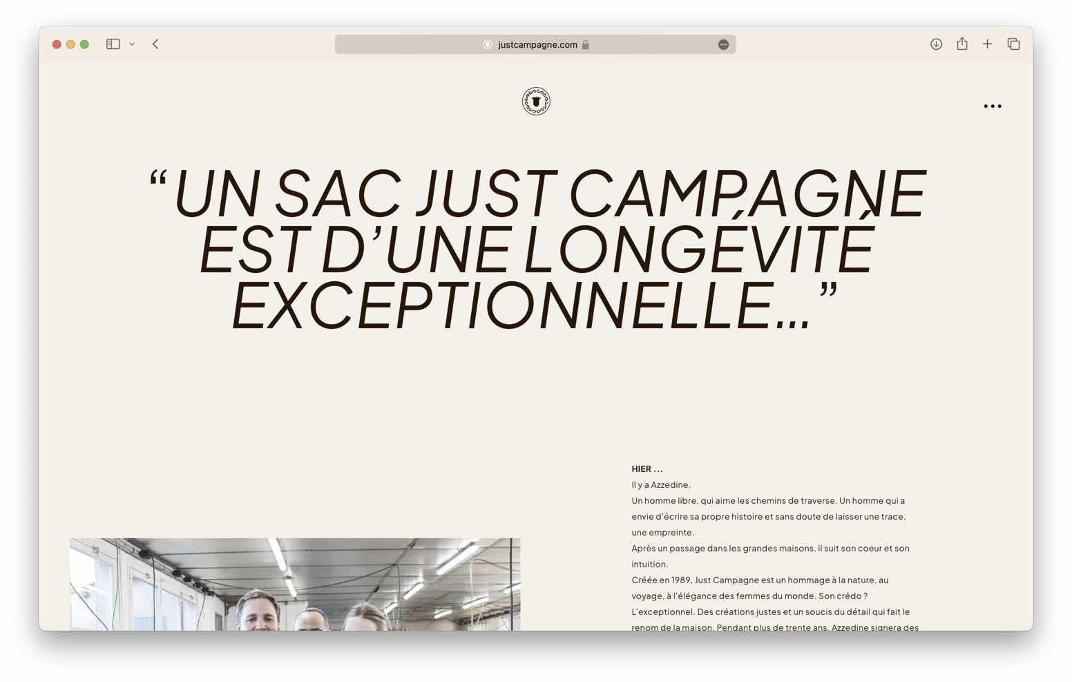 Site de Just Campagne — Hans Zengler